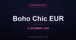 Capodanno Boho Chic EUR