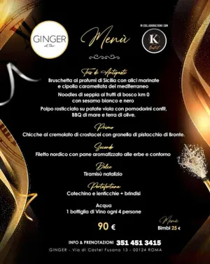 Capodanno Ginger al Tiber, Castel Fusano