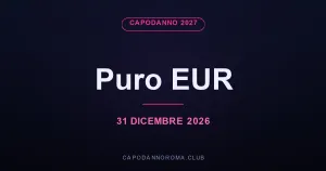 Un'esperienza esclusiva: il Capodanno Puro Eur